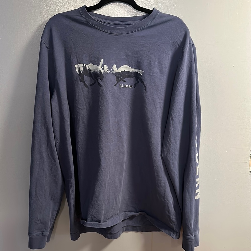 Men’s LL Bean long sleeve. Worn once